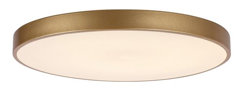 Rabalux 71038 Tesia LED Stropní svítidlo s ovladačem | Variabilní | Stmívatelné | 60W | Barevný kov | Bílá | Zlatá