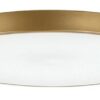 Rabalux 71038 Tesia LED Stropní svítidlo s ovladačem | Variabilní | Stmívatelné | 60W | Barevný kov | Bílá | Zlatá