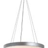 Rabalux 71042 Tesia LED Moderní stropní svítidlo | Variabilní | Stmívatelné | 60W | Bílá | Kov | Stříbrná