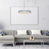 Rabalux 71042 Tesia LED Moderní stropní svítidlo | Variabilní | Stmívatelné | 60W | Bílá | Kov | Stříbrná