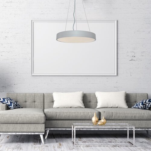 Rabalux 71042 Tesia LED Moderní stropní svítidlo | Variabilní | Stmívatelné | 60W | Bílá | Kov | Stříbrná