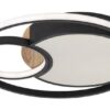 Rabalux 71044 Leola LED Moderní stropní svítidlo | Variabilní | Stmívatelné | 81W | Bílá | Černá