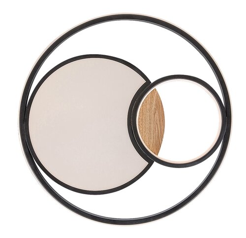 Rabalux 71044 Leola LED Moderní stropní svítidlo | Variabilní | Stmívatelné | 81W | Bílá | Černá