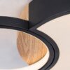 Rabalux 71044 Leola LED Moderní stropní svítidlo | Variabilní | Stmívatelné | 81W | Bílá | Černá