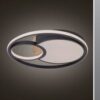 Rabalux 71044 Leola LED Moderní stropní svítidlo | Variabilní | Stmívatelné | 81W | Bílá | Černá