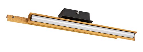 Rabalux 71045 Remiel LED Moderní nástěnní svítidlo | Teplá bílá | 12W | Bílá | Černá