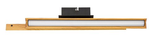 Rabalux 71045 Remiel LED Moderní nástěnní svítidlo | Teplá bílá | 12W | Bílá | Černá