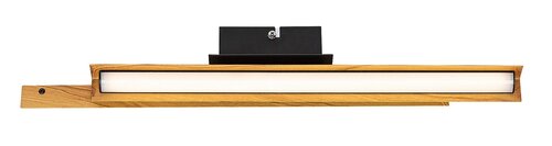 Rabalux 71045 Remiel LED Moderní nástěnní svítidlo | Teplá bílá | 12W | Bílá | Černá