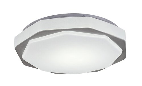 Rabalux 71046 Dettora LED Moderní stropní svítidlo | Variabilní | Stmívatelné | 18W | Bílá | Šedá