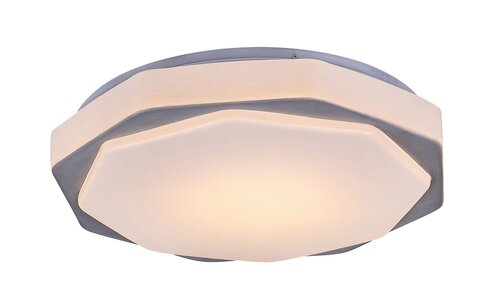 Rabalux 71046 Dettora LED Moderní stropní svítidlo | Variabilní | Stmívatelné | 18W | Bílá | Šedá