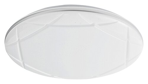 Rabalux 71053 Oswald2 LED Moderní stropní svítidlo | Přírodní bílá | 24W | Bílá | Kov | Stříbrná