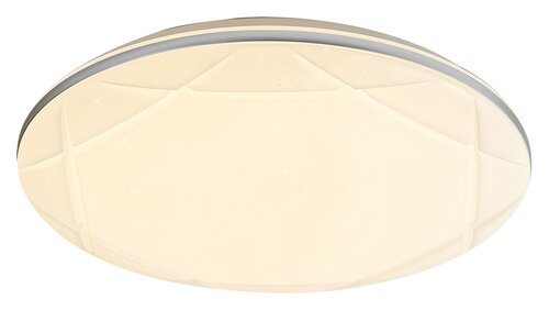 Rabalux 71053 Oswald2 LED Moderní stropní svítidlo | Přírodní bílá | 24W | Bílá | Kov | Stříbrná