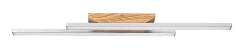 Rabalux 71084 Tamur LED Dřevěné nástěnní svítidlo | Přírodní bílá | 21W | Bílá | Dřevo