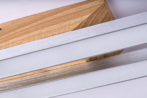 Rabalux 71084 Tamur LED Dřevěné nástěnní svítidlo | Přírodní bílá | 21W | Bílá | Dřevo