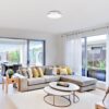 Rabalux 71085 Danuta2 LED Moderní stropní svítidlo | Přírodní bílá | 24W | Bílá | Chrom | Kov