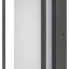 Rabalux 7109 Mendoza LED Nástěnné venkovní světlo | Teplá bílá | 65W | Bílá | Černá
