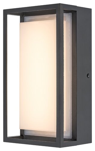 Rabalux 7109 Mendoza LED Nástěnné venkovní světlo | Teplá bílá | 65W | Bílá | Černá