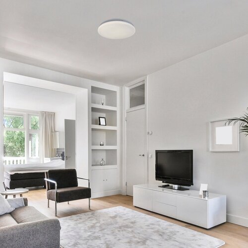 Rabalux 71104 Vendel LED Moderní stropní svítidlo | Přírodní bílá | 12W | Bílá
