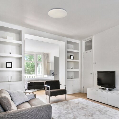Rabalux 71106 Vendel LED Moderní stropní svítidlo | Přírodní bílá | 24W | Bílá