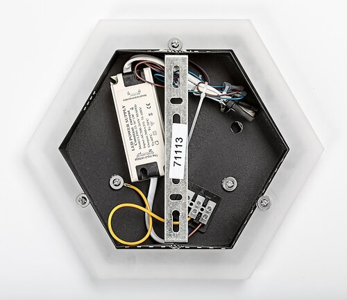 Rabalux 71113 Bitsi LED Moderní nástěnní svítidlo | Variabilní | 23W | Bílá | Černá