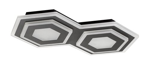 Rabalux 71114 Bitsi LED Moderní stropní svítidlo | Variabilní | 44W | Bílá | Černá