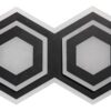Rabalux 71114 Bitsi LED Moderní stropní svítidlo | Variabilní | 44W | Bílá | Černá