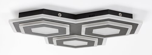 Rabalux 71115 Bitsi LED Stropní svítidlo s ovladačem | Variabilní | Stmívatelné | 7,2W | Bílá | Černá