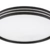 Rabalux 71118 Epora LED Moderní stropní svítidlo | Teplá bílá | 25W | Bílá | Černá