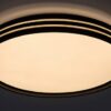 Rabalux 71118 Epora LED Moderní stropní svítidlo | Teplá bílá | 25W | Bílá | Černá
