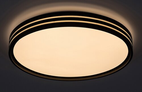 Rabalux 71118 Epora LED Moderní stropní svítidlo | Teplá bílá | 25W | Bílá | Černá