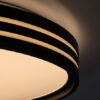 Rabalux 71118 Epora LED Moderní stropní svítidlo | Teplá bílá | 25W | Bílá | Černá