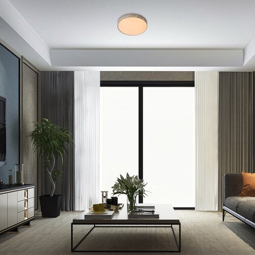 Rabalux 71119 Nessira LED Moderní stropní svítidlo | Teplá bílá | 25W | Bílá