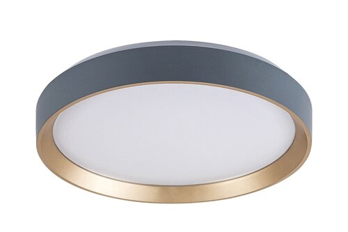 Rabalux 71121 Liatris LED Moderní stropní svítidlo | Teplá bílá | 25W | Bílá | Šedá