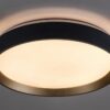 Rabalux 71121 Liatris LED Moderní stropní svítidlo | Teplá bílá | 25W | Bílá | Šedá