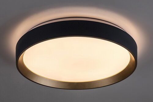 Rabalux 71121 Liatris LED Moderní stropní svítidlo | Teplá bílá | 25W | Bílá | Šedá