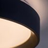 Rabalux 71121 Liatris LED Moderní stropní svítidlo | Teplá bílá | 25W | Bílá | Šedá