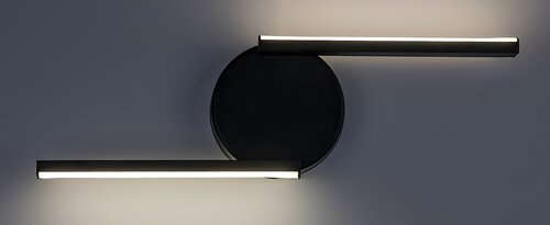 Rabalux 71122 Sabira LED Moderní nástěnní svítidlo | Přírodní bílá | 8W | Bílá | Černá