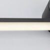 Rabalux 71122 Sabira LED Moderní nástěnní svítidlo | Přírodní bílá | 8W | Bílá | Černá