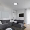 Rabalux 71126 Engon LED Moderní stropní svítidlo | Teplá bílá | 18W | Bílá | Černá