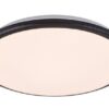 Rabalux 71128 Engon LED Moderní stropní svítidlo | Teplá bílá | 24W | Bílá | Černá