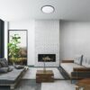 Rabalux 71130 Engon LED Moderní stropní svítidlo | Teplá bílá | 45W | Bílá | Černá