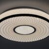 Rabalux 71137 Sedona2 LED Moderní stropní svítidlo | Přírodní bílá | 24W | Bílá | Černá