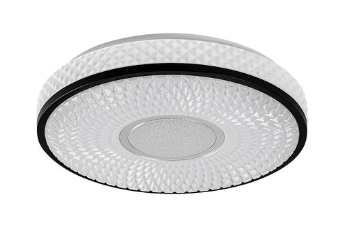Rabalux 71137 Sedona2 LED Moderní stropní svítidlo | Přírodní bílá | 24W | Bílá | Černá