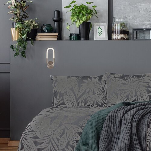 Rabalux 71138 Irelia LED Moderní nástěnní svítidlo | Přírodní bílá | 9W | Bílá | Chrom | Kov