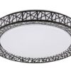 Rabalux 71140 Nilin LED Moderní stropní svítidlo | Variabilní | Stmívatelné | 48W | Bílá | Černá