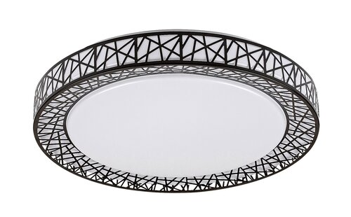 Rabalux 71140 Nilin LED Moderní stropní svítidlo | Variabilní | Stmívatelné | 48W | Bílá | Černá