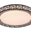 Rabalux 71140 Nilin LED Moderní stropní svítidlo | Variabilní | Stmívatelné | 48W | Bílá | Černá