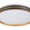 Rabalux 71141 Gandor LED Moderní stropní svítidlo | Variabilní | Stmívatelné | 24W | Bílá | Černá