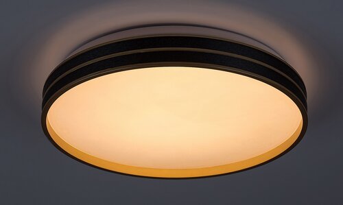 Rabalux 71141 Gandor LED Moderní stropní svítidlo | Variabilní | Stmívatelné | 24W | Bílá | Černá