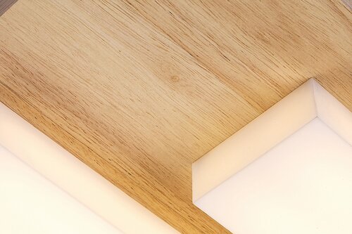 Rabalux 71142 Konte LED stropní svítidlo | Teplá bílá | 30W | Bílá | Dřevo | 7